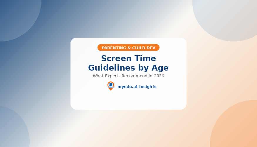 Screen Time Guidelines for Kids by Age
