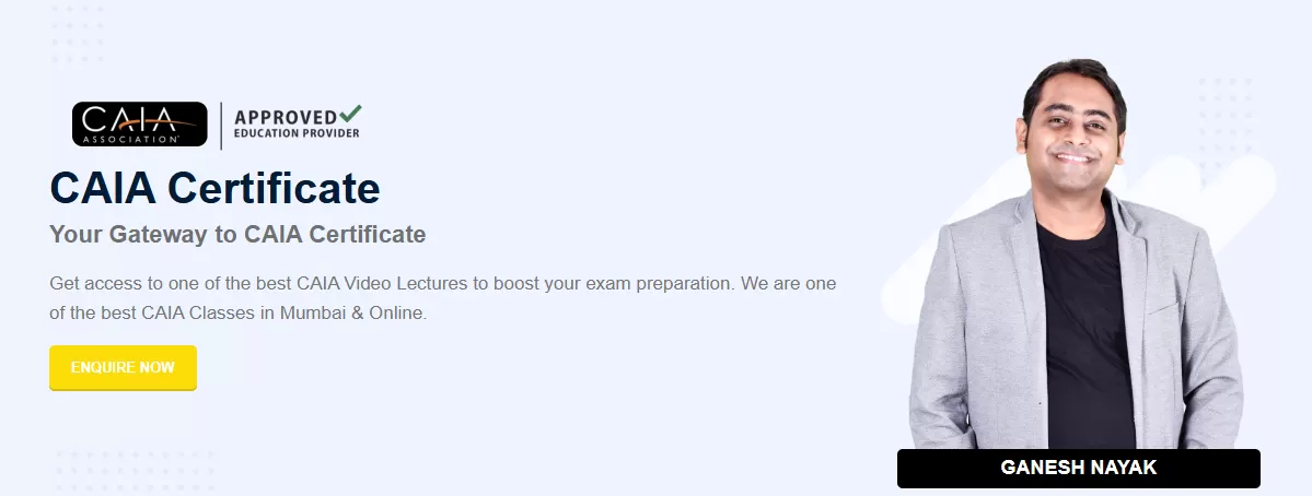 CAIA Certification in India | Best CAIA Classes in Mumbai & Online